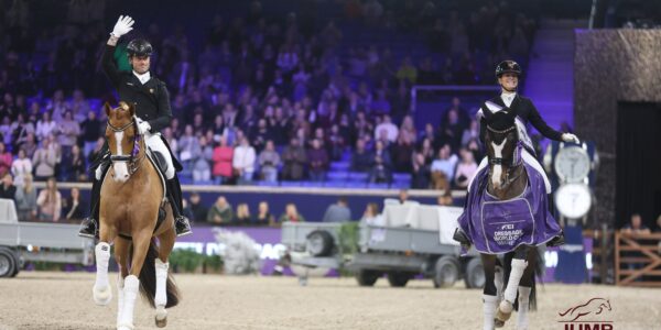 Doublé belge très serré en dressage à Malines.