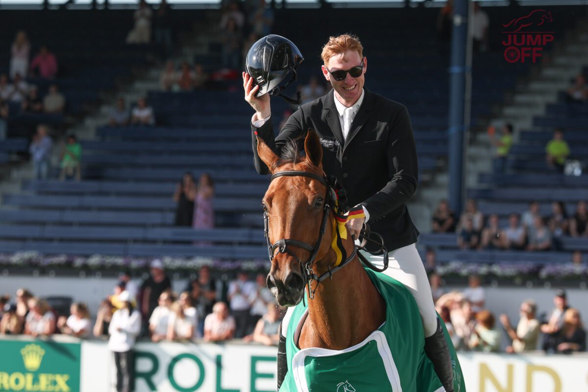 Daniel Coyle devant les Selle Français ! 16 IMG 5675
