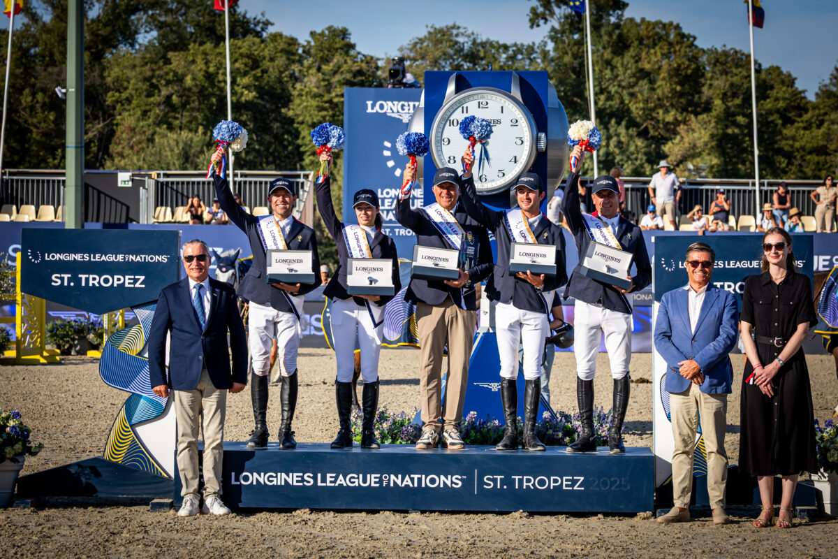 Les Tricolores remportent à domicile la Ligue des nations de Gassin. 1 Longines League of Nations™ 2026 - St. Tropez (FRA)